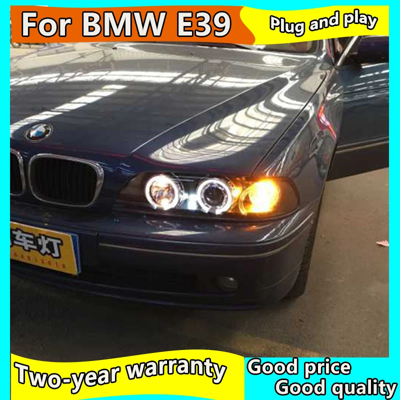 Автомобильный светодиодный налобный фонарь для BMW E39 фар 520i 525i 528i 530i 1995 2003 год с