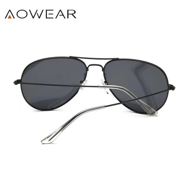 

AOWEAR Sunglasses Unisex Aviation Polarized Eyeglasses Men Drving Alloy Fram Glasses Outdoor Shades For Women gafas de sol 3026