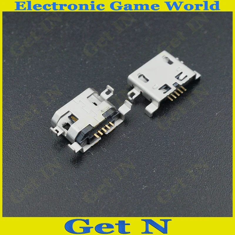 

4DIP SMD Micro USB Connector USB Sockect Jack with Hole FOR Tablet Mobile MP3 MP4 etc 4000pcs/lot