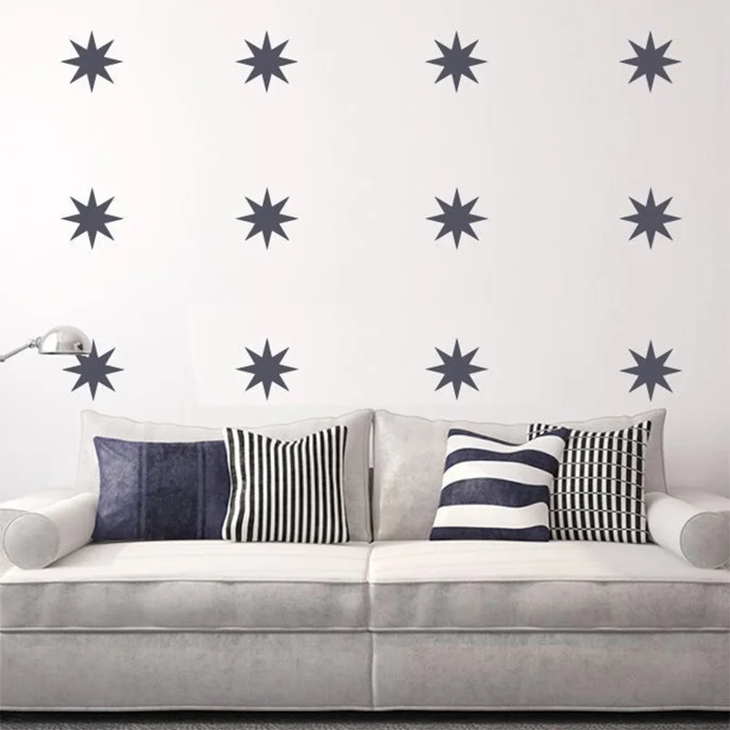 

36pcs/set Points Stars Vinyl Wall Sticker Wall Decals Art For Kids,Nursery Room Decor Wall Stickers muurstickers home decor