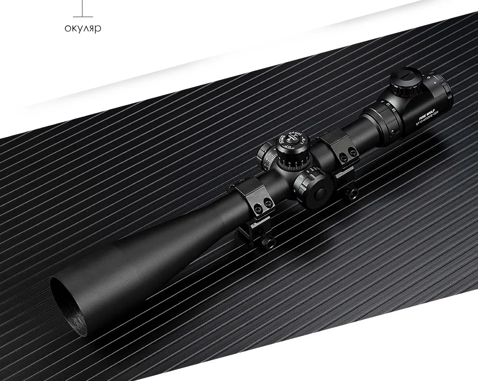 10-40x50 длинный диапазон Riflescope боковое колесо Parallax оптический прицел охотничьи прицелы Снайпер Luneta Para винтовка