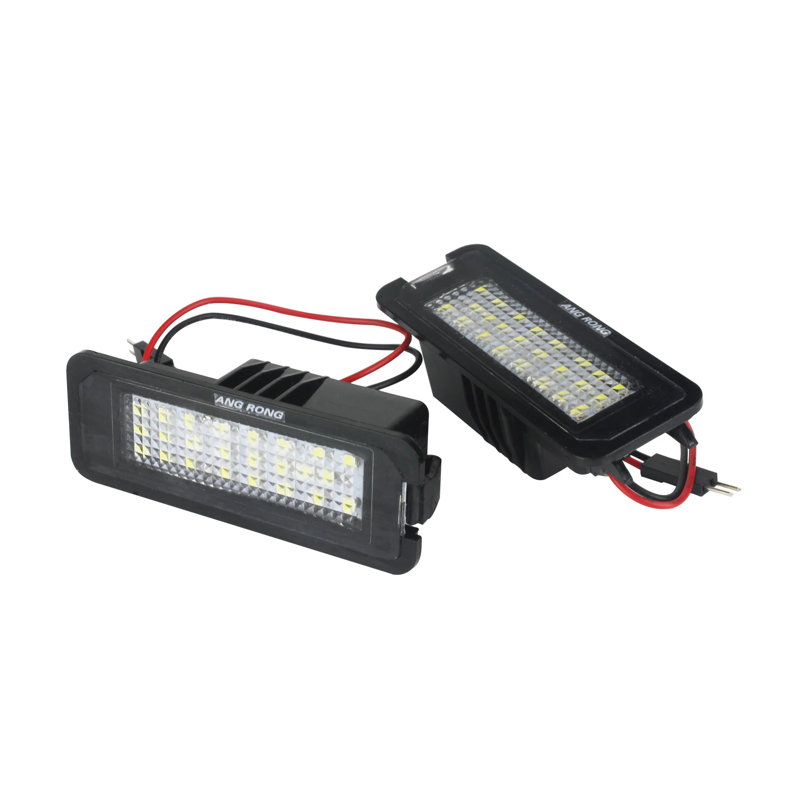 ANGRONG 2 шт. 24SMD Canbus светодиодный светильник Ной знак свет без ошибок для VW Passat Polo