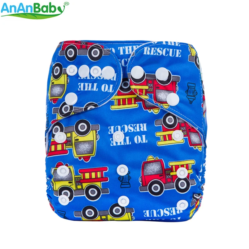 Ananbaby 1 шт. Многоразовые детские подгузники и карманные моющиеся
