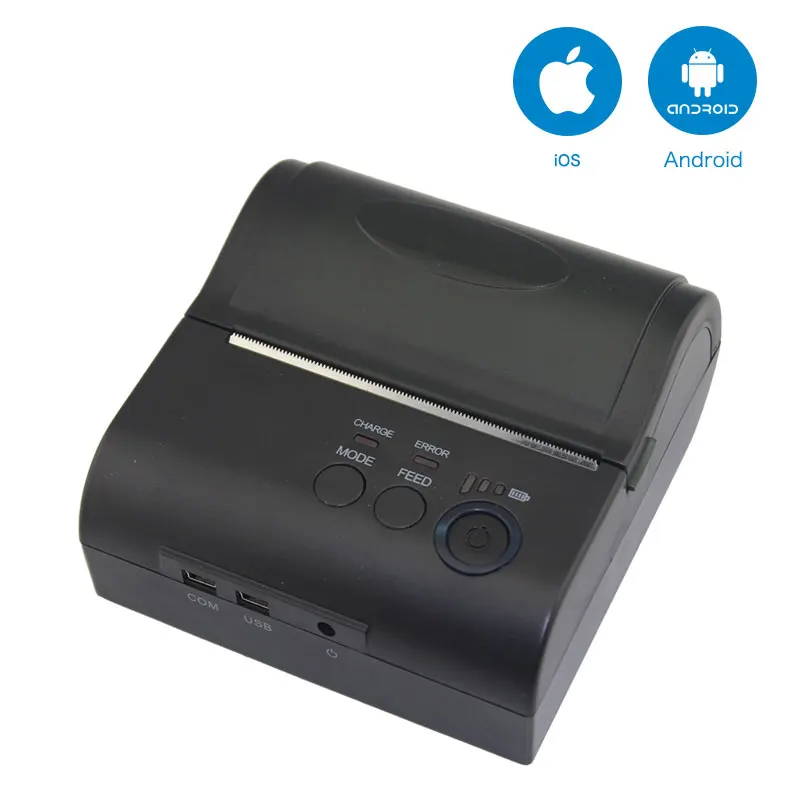 NT-8001DD 80 мм беспроводной термопринтер для получения чеков с поддержкой Android и iOS И NT-8001LD Mini Mobile POS on.