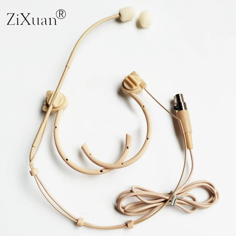 Складной мини головной убор микрофон с ушным креплением для Shure QLXD1 SLX1 LX1 ULX1 PGX1 UC1