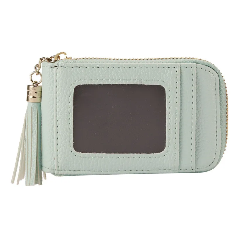 Мужской и Женский кошелек многофункциональный кожаный для монет модный мини на