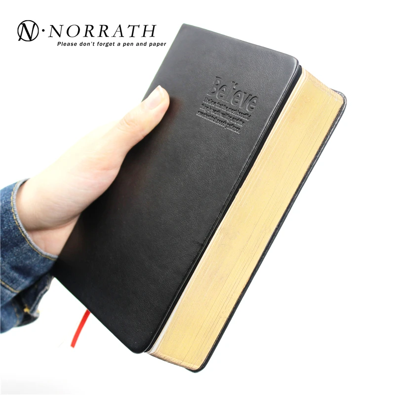 Винтажный блокнот из плотной бумаги кожаный дневник с Библией журнал ежедневник