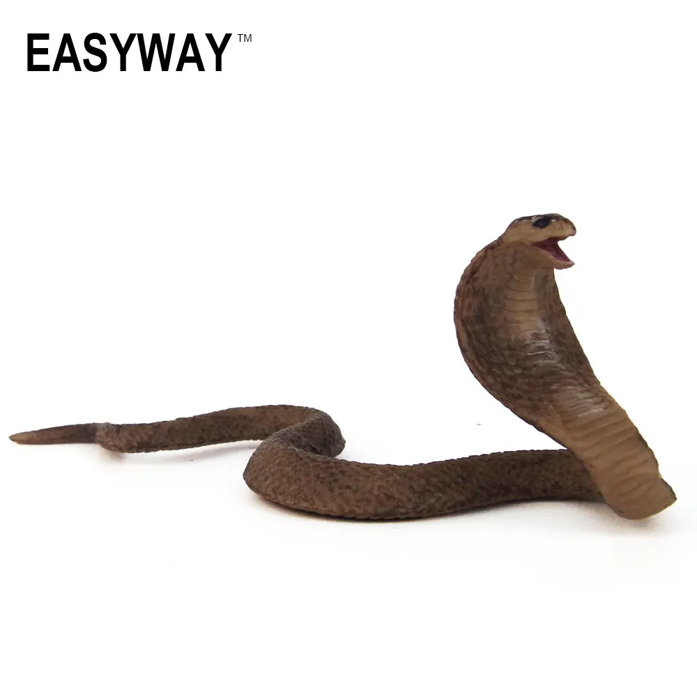 Фигурка змея EASYWAY Naja фигурка кобры рептилий пластиковая игрушка для детей