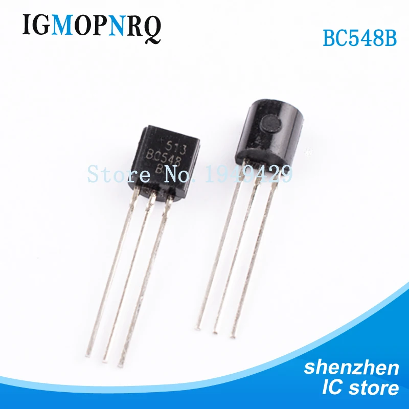 100 шт./лот BC548 BC548B 548 линейный транзистор TO 92 Новый|transistor bc548|transistor to-92transistor 100pcs |