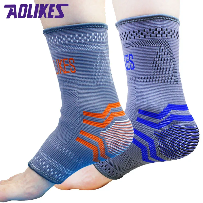 AOLIKES 2 шт./пара Нейлон Эластичные фиксаторы для лодыжки поддержка растяжение