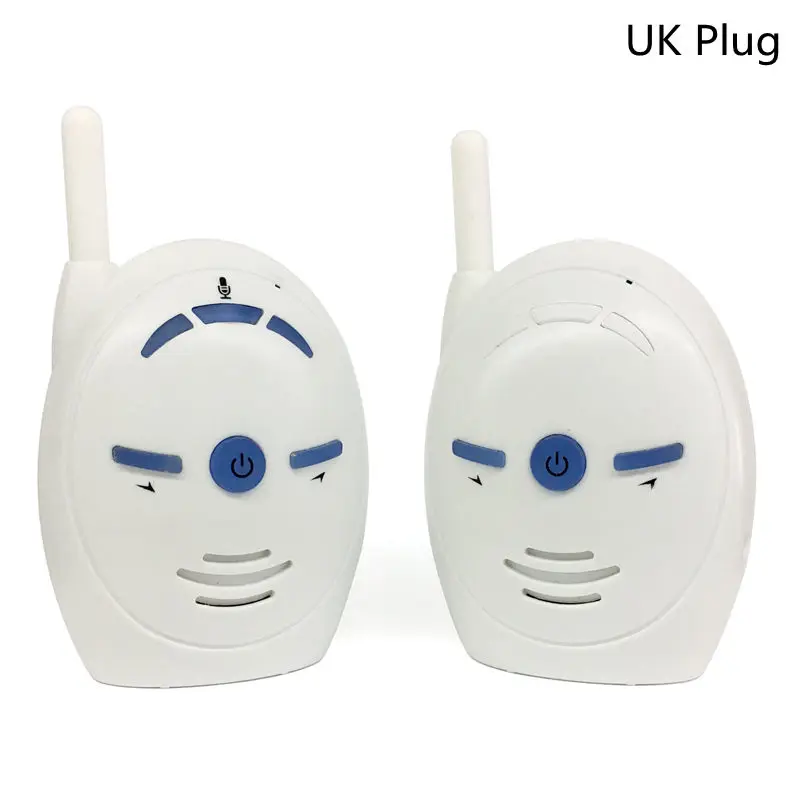 UK Plug Loozykit 2,4 ГГц беспроводной детский портативный цифровой аудио видеоняня Чувствительная Трансмиссия Talk Cry Voice - Цвет: UK Plug