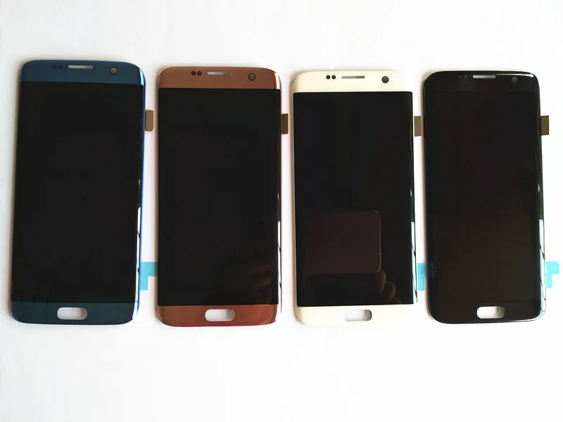 100% Оригинальный ЖК-дисплей для Samsung Galaxy S7 edge G935 G935F с сенсорным экраном и