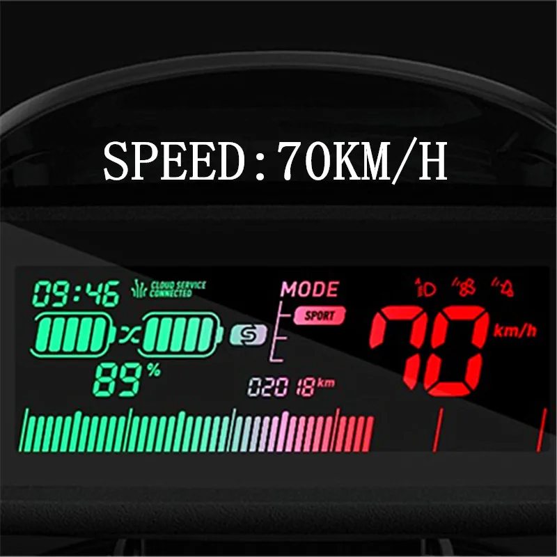 Электрический скутер Ebike NIU N-GT из Китая 70 км/ч большая емкость литиевой батареи