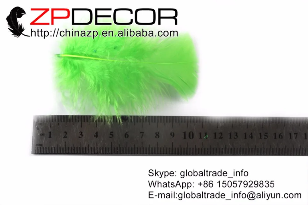 Ведущий поставщик фабрика ZPDECOR 500 шт Высокое качество извести зеленый окрашенные