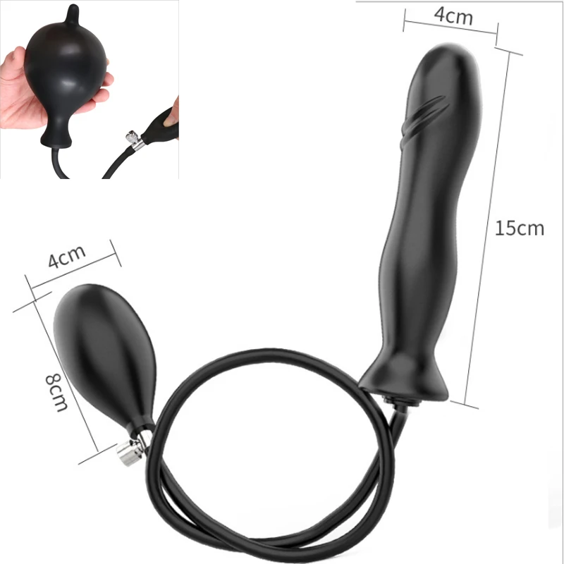 Anal Dilator Dildo Pump Sex Toys Women Inflatable Butt Plug Men Gays Vaginal Stimulator Vibrator Prostate Massager |