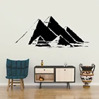 Египетские пирамиды, настенная наклейка, древние египетские символы, настенная наклейка, домашний декор для гостиной, пирамиды, съемная настенная роспись AZ661