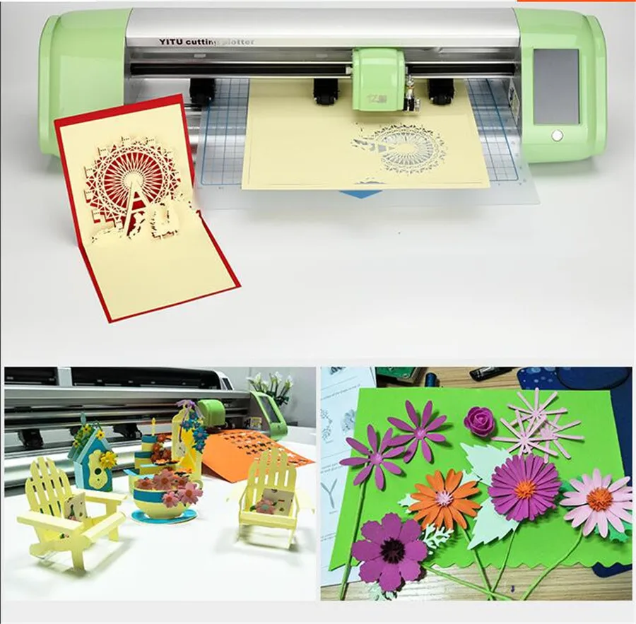 

Automatic Contour Cutting Plotter Vinyl Cutter with CE 24 inch 720mm