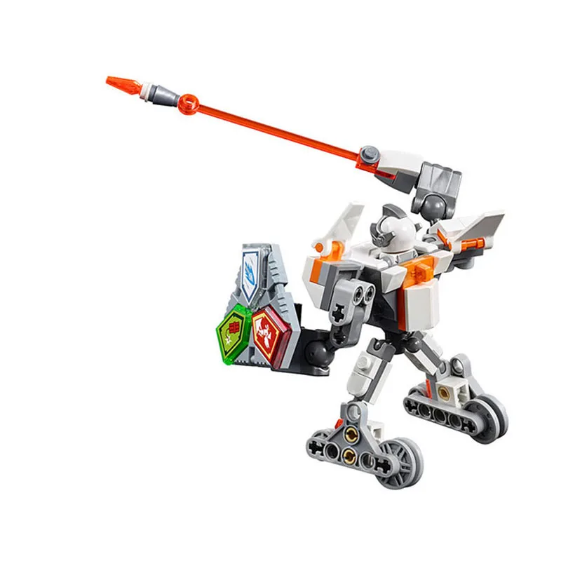 Совместимость с Bela 10588 Nexus Knights Power Pouvoirs Aaron Lance Clay строительные блоки совместимые