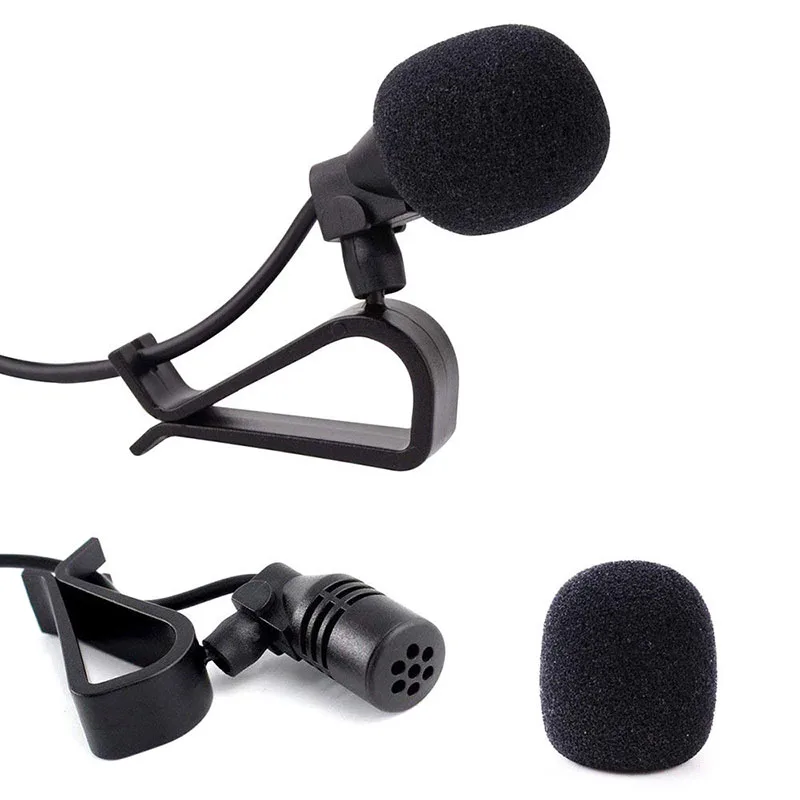 Durable 3M 2.5mm Bluetooth External Microphone For Car Pioneer Stereos Radio Receiver | Мобильные телефоны и аксессуары