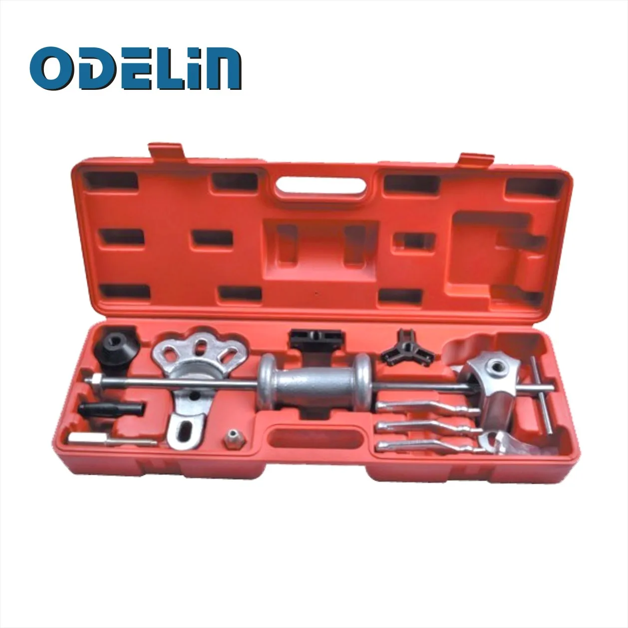 

14pc Oil Seal Bearing Remover Axles Slide Hammer Puller Autocar Tools Set