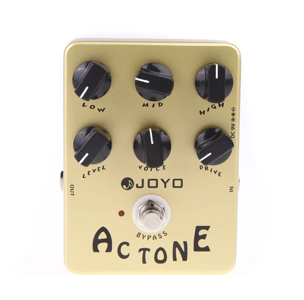

JOYO JF-13 AC Tone Vox Amp Simulator Guitar Effect Pedal True Bypass