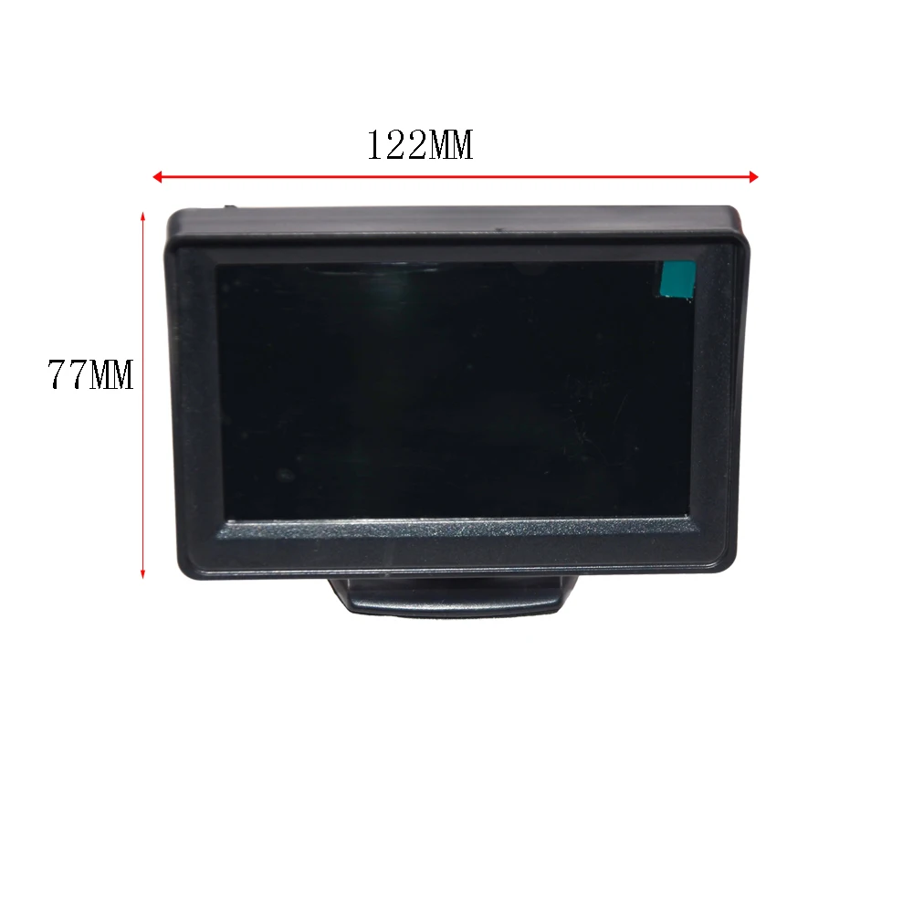 BYNCG 2в1 автомобильная система парковки Комплект 4 3 "TFT LCD цветной монитор заднего