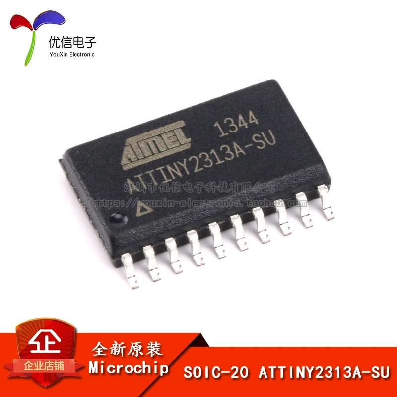 

Original genuine chip ATTINY2313A-SU chip 8 bit microcontroller 2K flash SOP-20