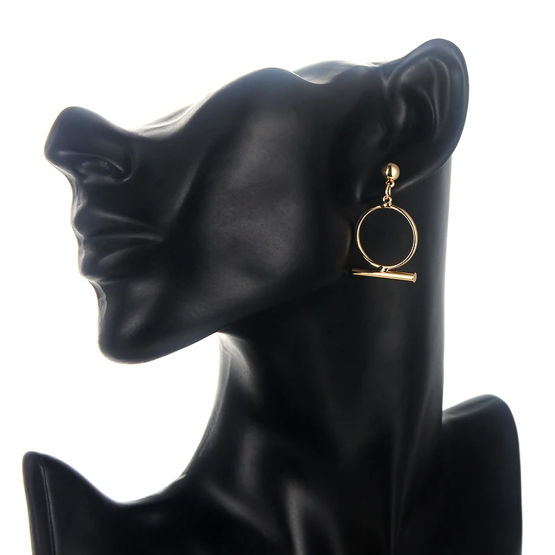 Серьги XZP для женщин и мужчин модные геометрические серьги в Корейском стиле