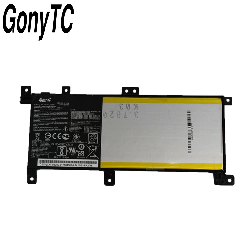Новый оригинальный C21N1509 Аккумулятор для ноутбука ASUS ноутбук X556UA X556UB X556UF X556UJ X556UQ