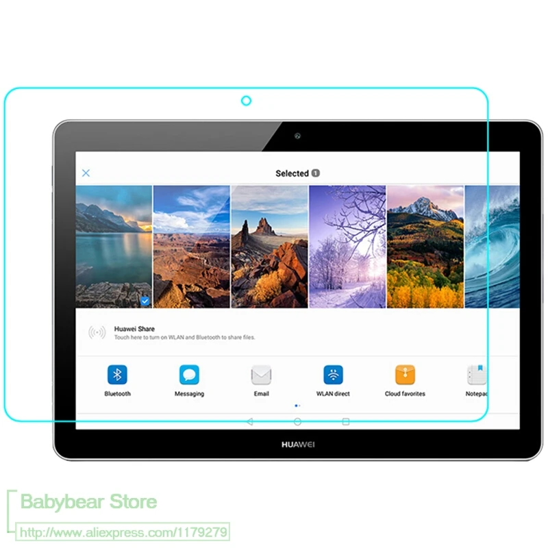 Закаленное стекло 9H премиум-класса для Honor Play Pad 2 защита экрана 9 6 дюйма Huawei MediaPad T3