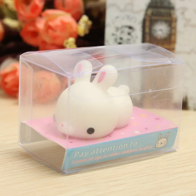 Милый кролик Зайка сжимаемая Милая целебная игрушка Kawaii коллекция снятие