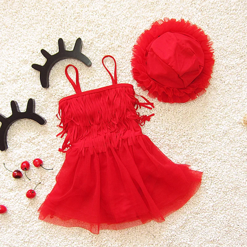 Детское бикини 2019 купальные костюмы для девочек Цельный купальник с