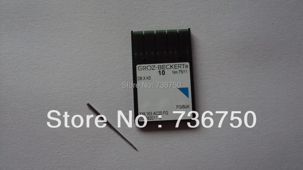 Оригинальная игла для вышивания Groz Beckert DBXK5 DB X K5 SAN Nm 75/11 Tajima Barudan SWF Китай