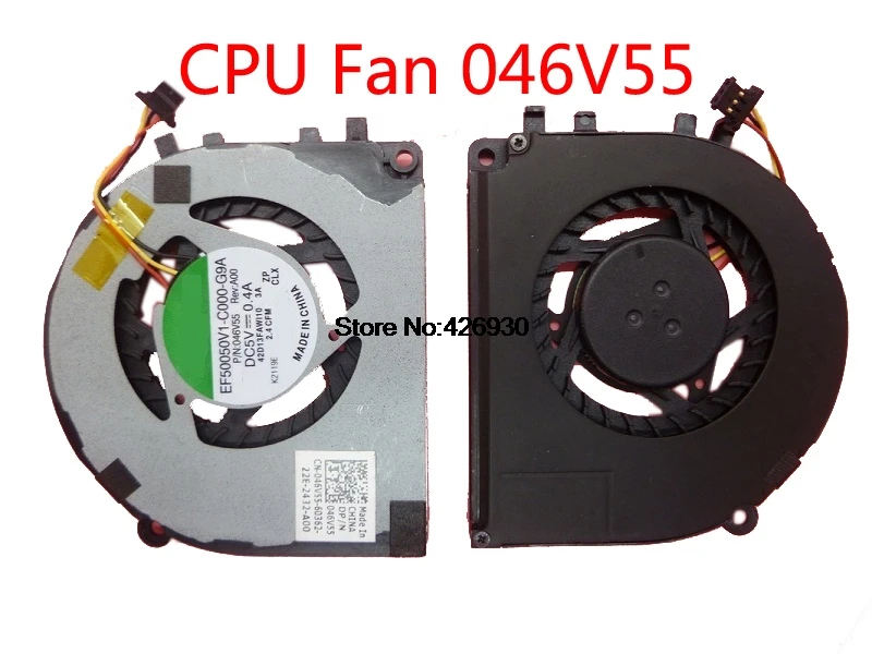 Fan 046V55 Ноутбук Процессор вентилятор для DELL XPS 13 L321X L322X 9333 EF50050V1-C000-G9A 046V55 46V55 44D13HSWI10 03WW1R 3WW1R 0GRM3D GRM3D - Цвет: Fan 046V55