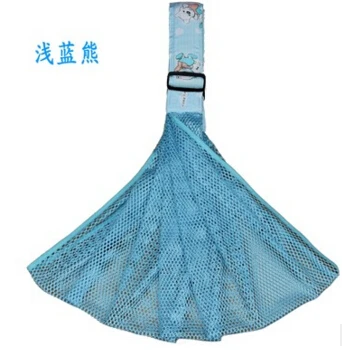

New Widening Thickening Summer Breathable Cotton Mesh Shoulder Strap Baby Carrier Newborn Baby Simple Hug Toddler Sling Manduca