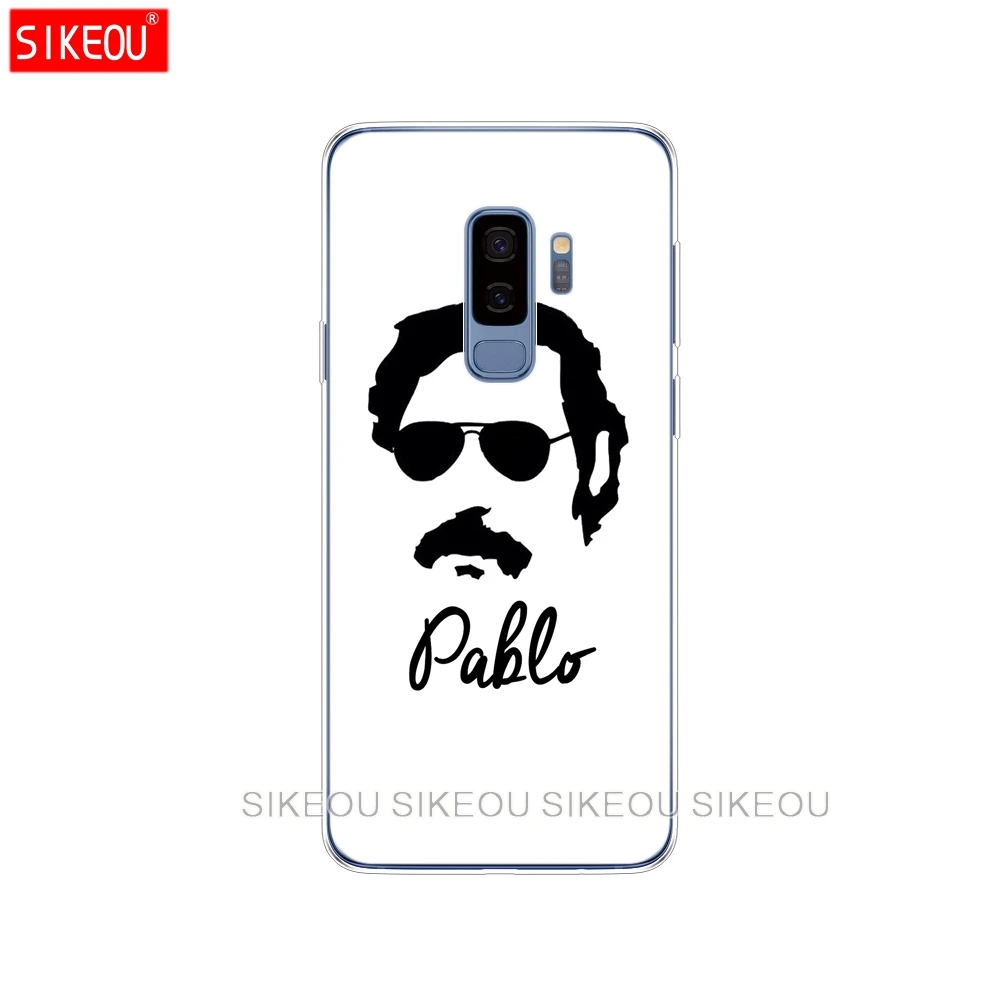 Силиконовый чехол для Samsung Galaxy S9 S8 S7 S6 edge S5 S4 S3 PLUS Модный телефона Pablo Escobar|Бамперы| |