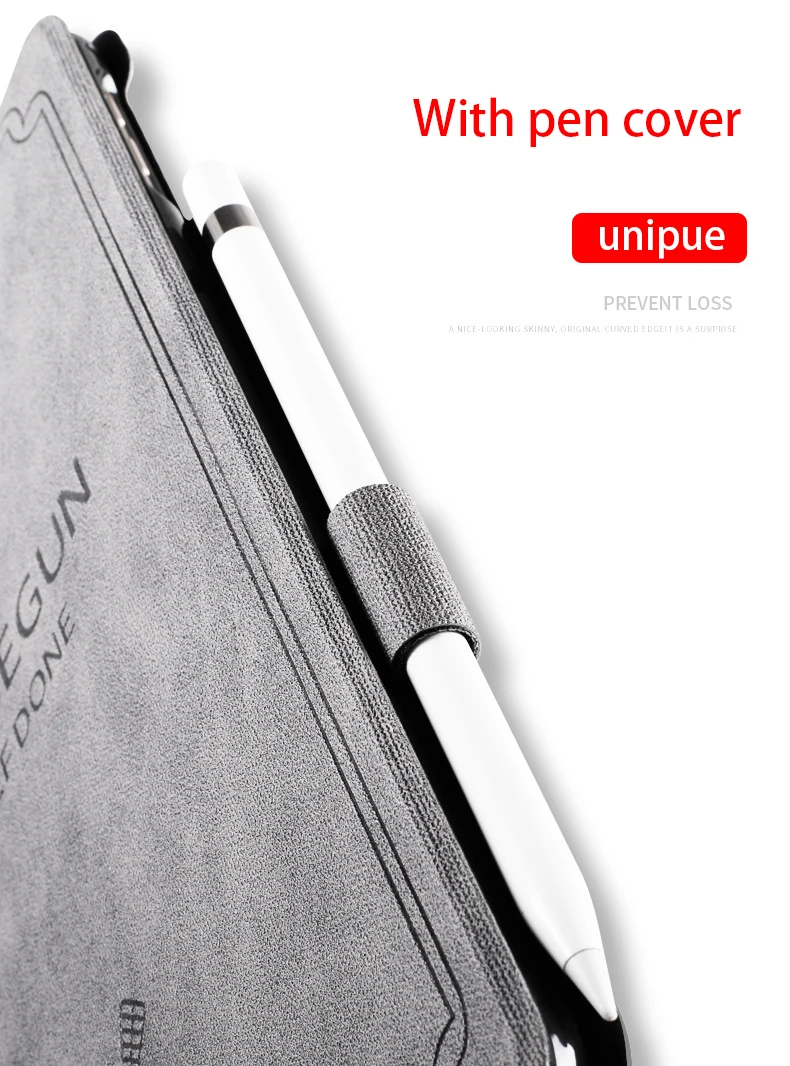 Чехол-карандаш для нового iPad 9,7 дюйма модели Air 1 air 2 Freedom из искусственной кожи, умный чехол-книжка, силиконовый чехол с функцией автоматического пробуждения