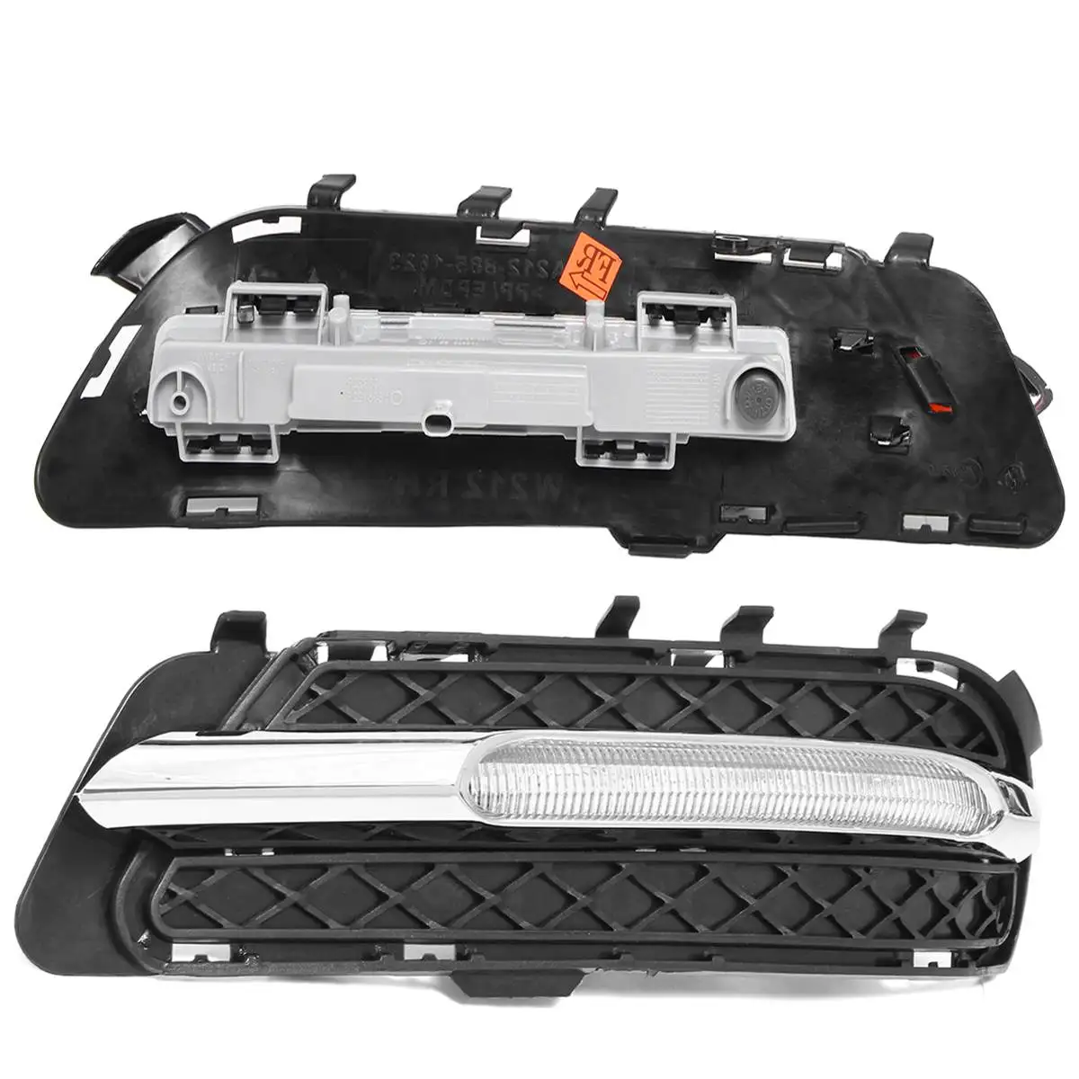A Pair W212 Car DRL LED Daytime Running Light Lights Fog Lamp For Mercedes Benz E-Class E250 E300 E350 2009-2013 | Автомобили и