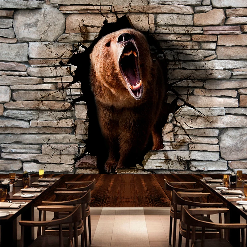 Пользовательские Настенные обои любого размера современные модные с