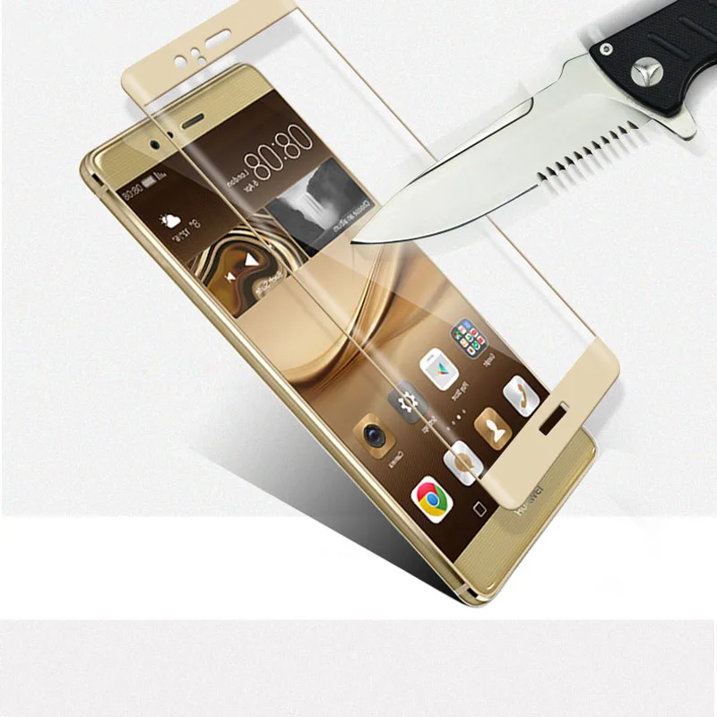 9 H 3D закаленное стекло lcd изогнутый полный экран протектор чехол для Huawei P9 Plus Защитная пленка для Huawei Honor V9 пленка