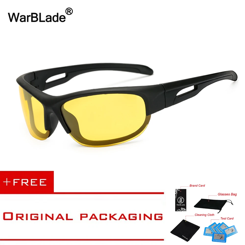 Мужские солнцезащитные очки WarBLade с поляризацией для вождения KP1007 2018|glasses for