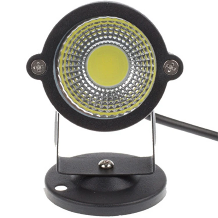 5 Вт Led COB газонные лампы с базой DC 12 В AC 110 220 Наружное освещение IP65