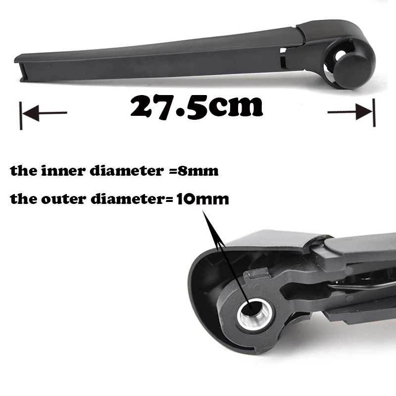 Набор задних стеклоочистителей Erick's Wiper 11 &quot накладок для Seat Altea XL 4 Freetrack 2004 2015