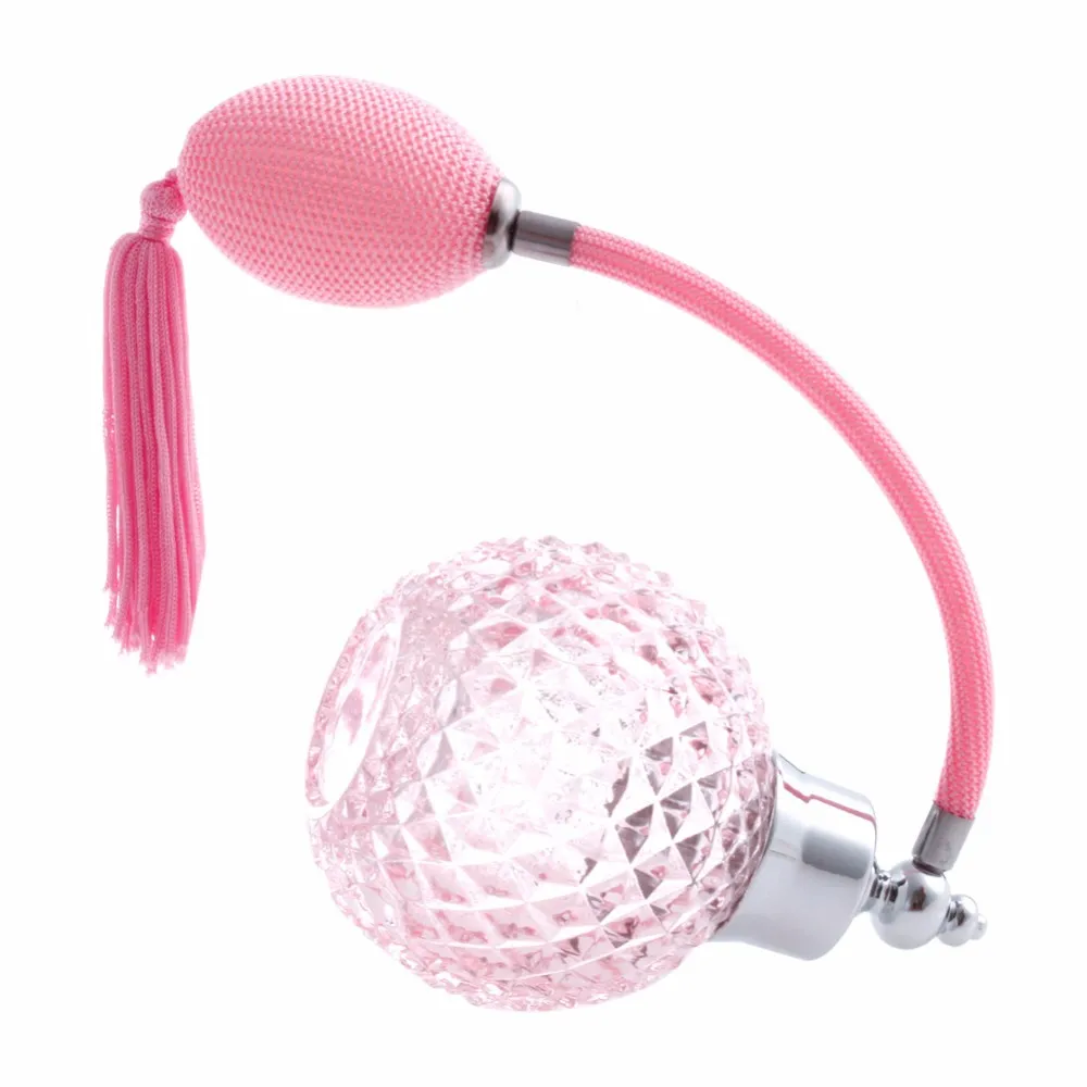 Мода 100 мл синий винтажный парфюмерный флакон с распылителем Заправляемый спрей Стекло подарок Pro