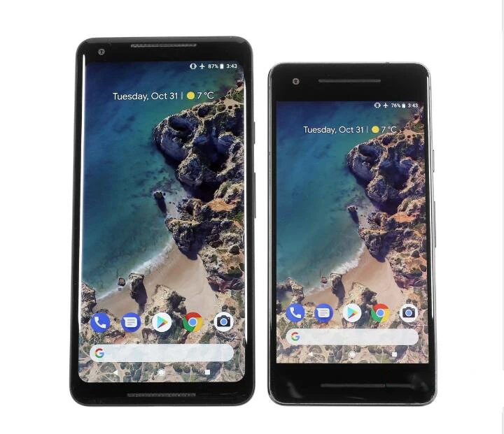 Смартфон с 5 0 дюймовым дисплеем восьмиядерным процессором Google Pixel 2 ОЗУ 4 Гб ПЗУ 64