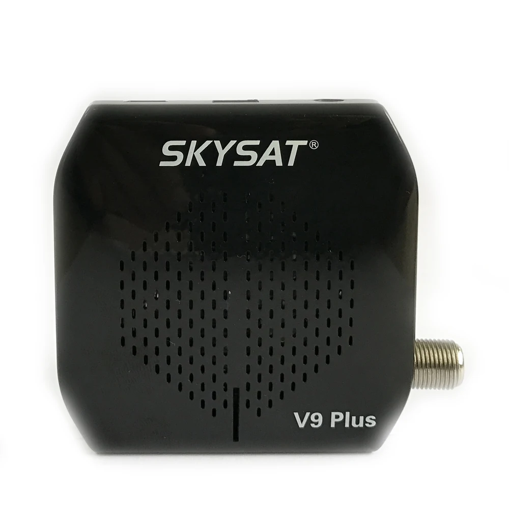 Skysat V9 Plus Мини Full HD цифровой спутниковый ресивер DVB S2 MPEG 4 AC3 поддержка Youtube Cccam Newcam