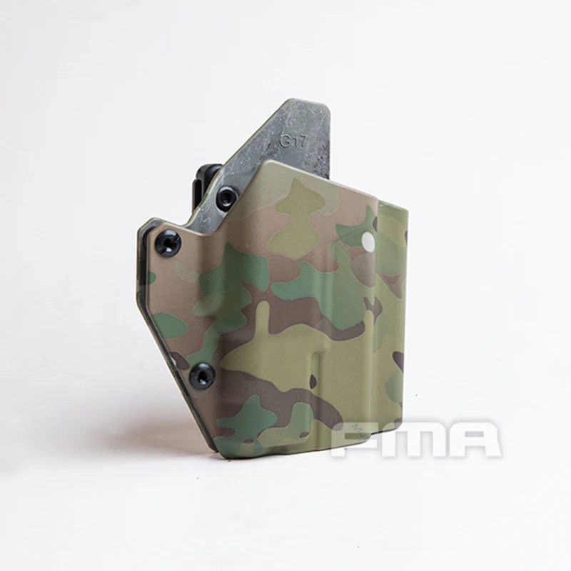 MultiCam FMA G17S с SF светильник-подшипник пистолет кобура короткая куртка для G17& Inforce APLC светильник страйкбола тактическое оборудование 1327 - Цвет: MultiCam