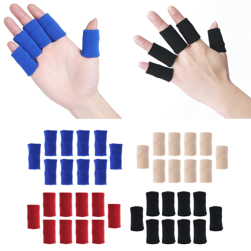 40 шт рукав для пальцев Поддержка большого пальца Скоба палец артрит обертывание