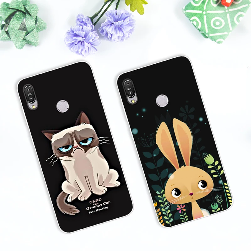 Чехол для Asus Zenfone Max M2 ZB633KL 6 26 Дюймов прозрачный силиконовый чехол с рисунком |