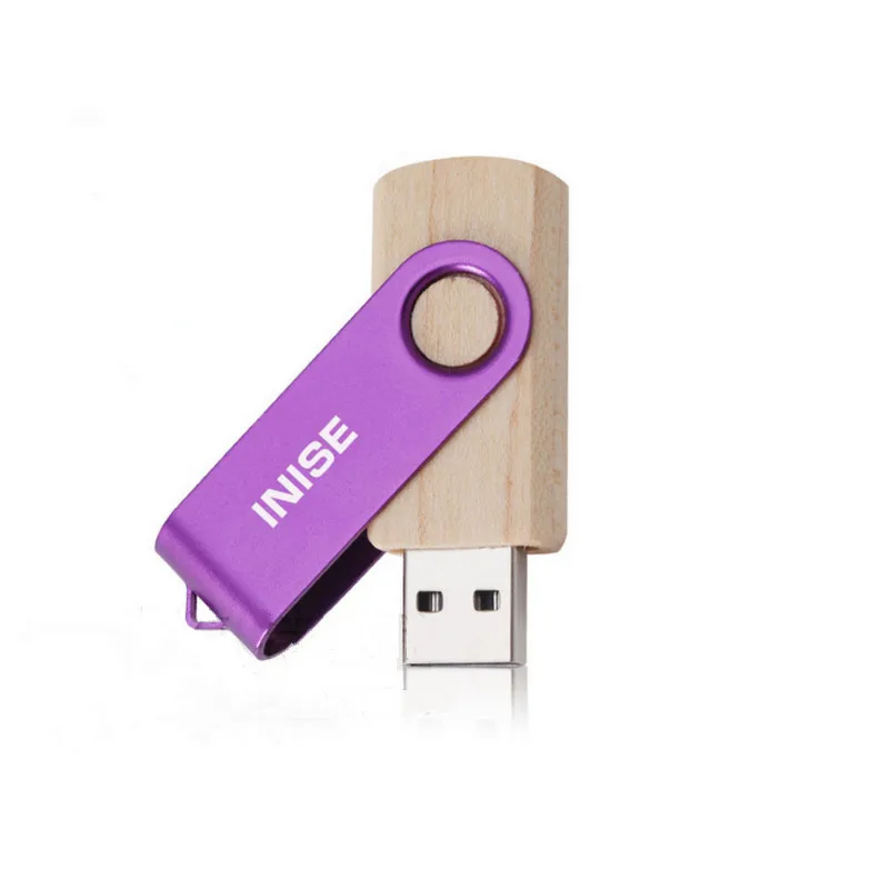Клен плетеный абажур из натурального дерева флэш памяти с деревянной usb часть